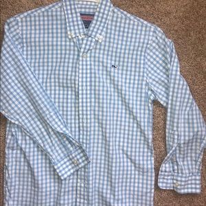 Boys Vineyard Vine Button down (8-10)